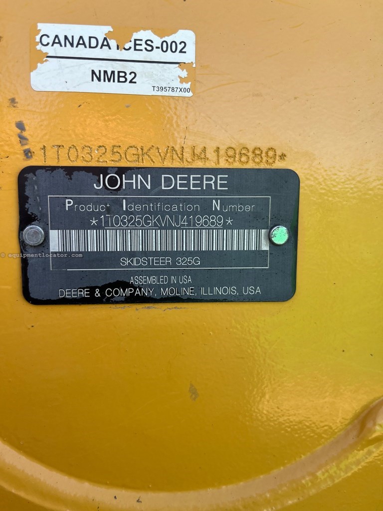 2022 John Deere 325G Image 10