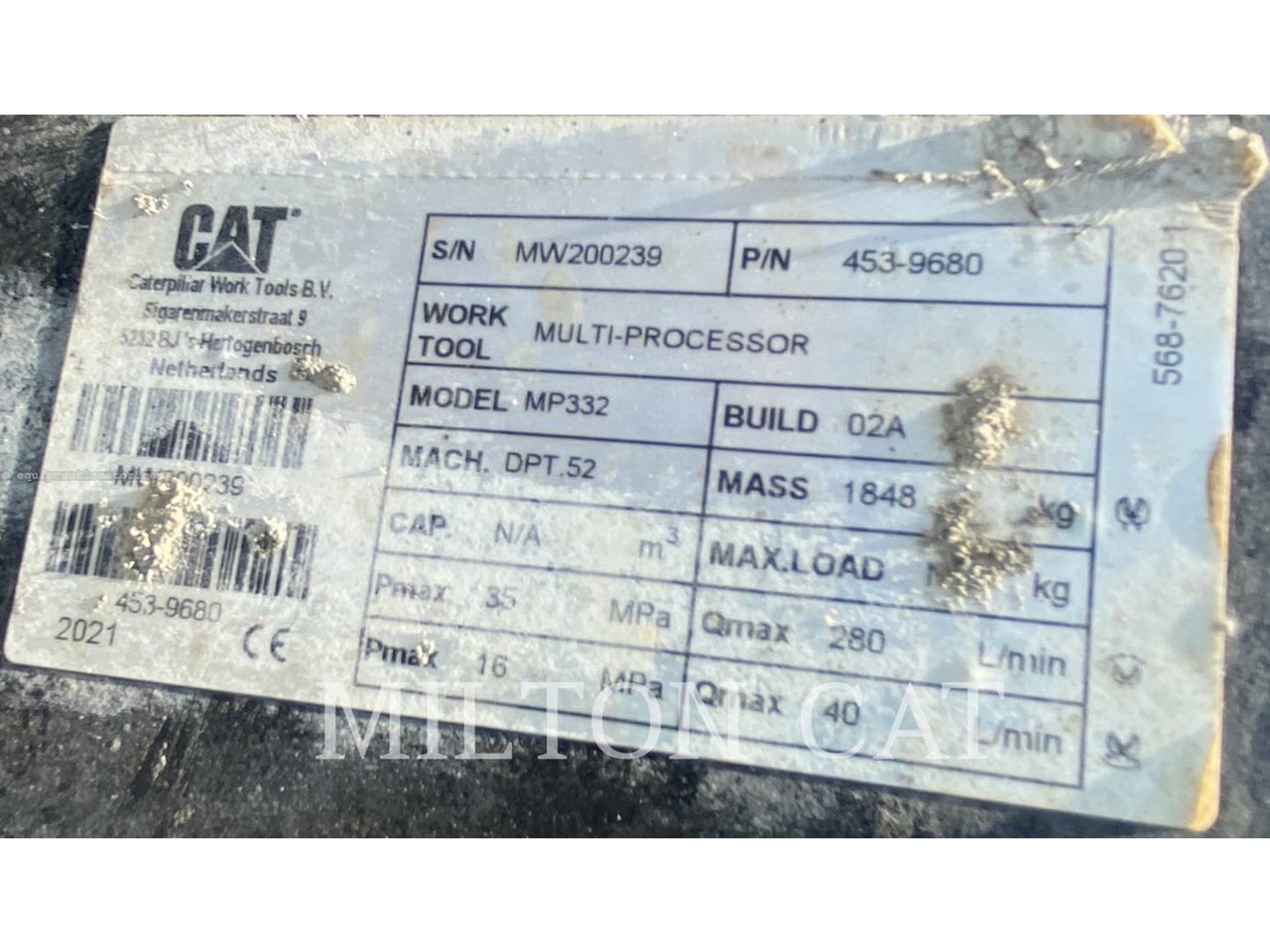 2023 Caterpillar CATERPILLAR MP332 MULTI-PROCESSOR Image 5