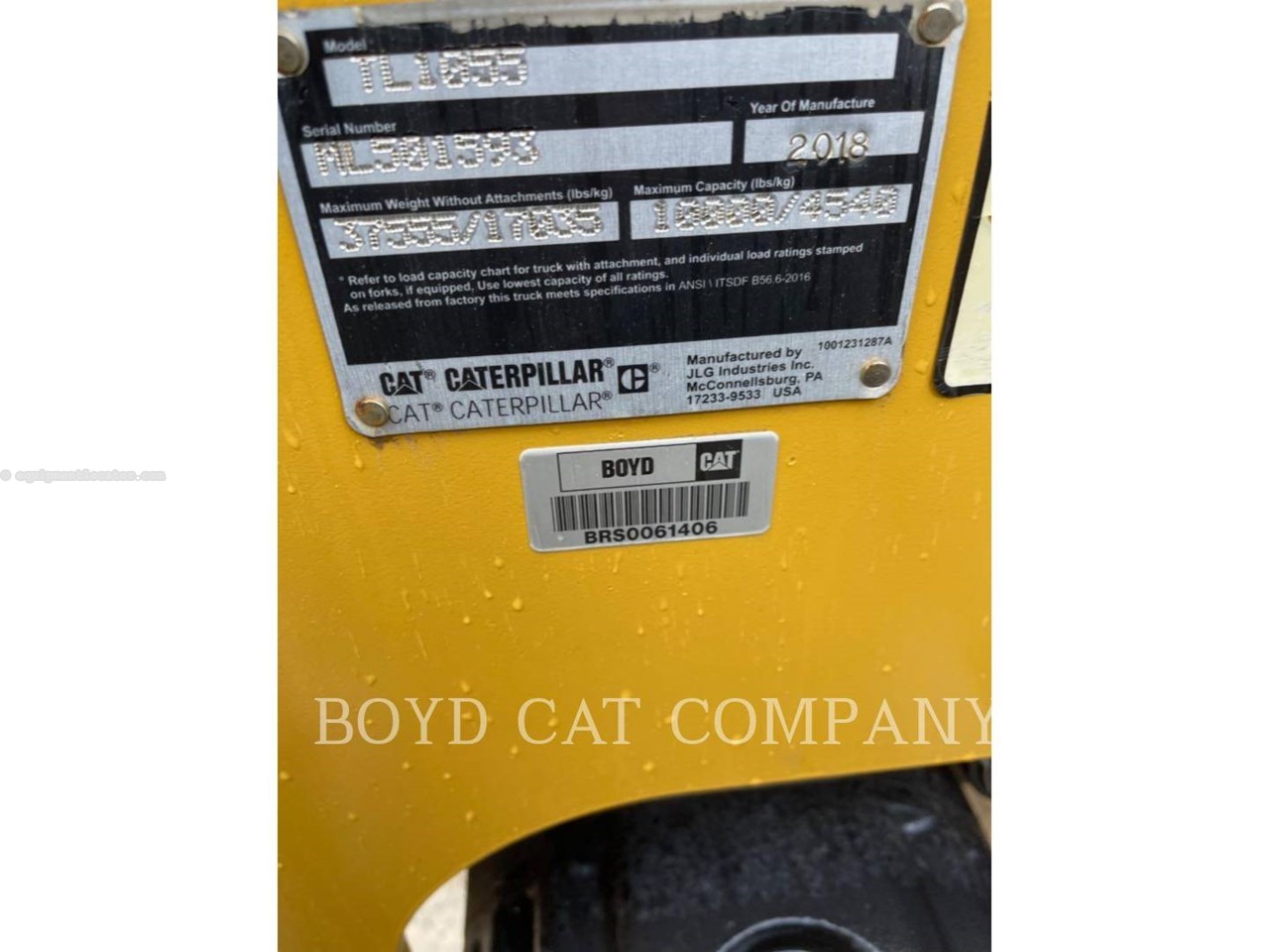 2018 Caterpillar TL1055D Image 6