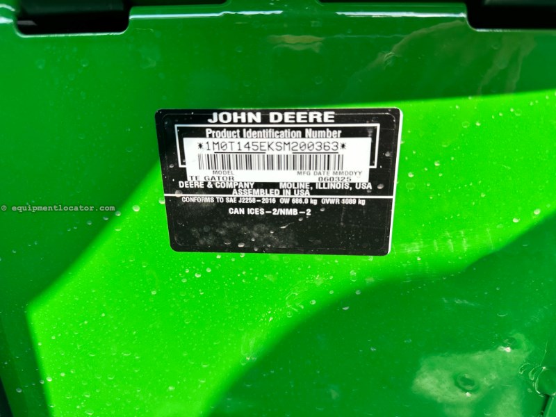 2025 John Deere TE 4X2 Image 12