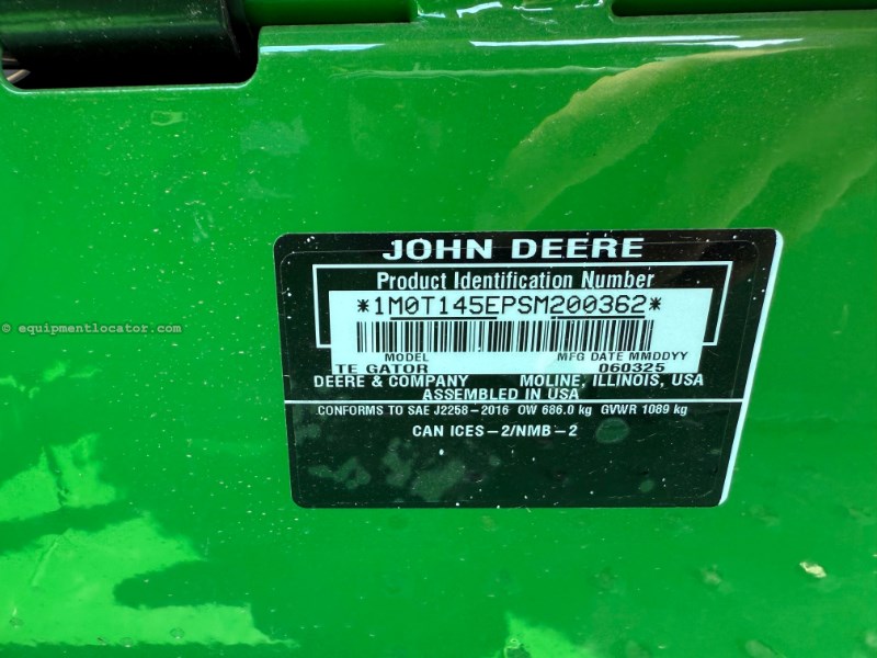 2025 John Deere TE 4X2 Image 8