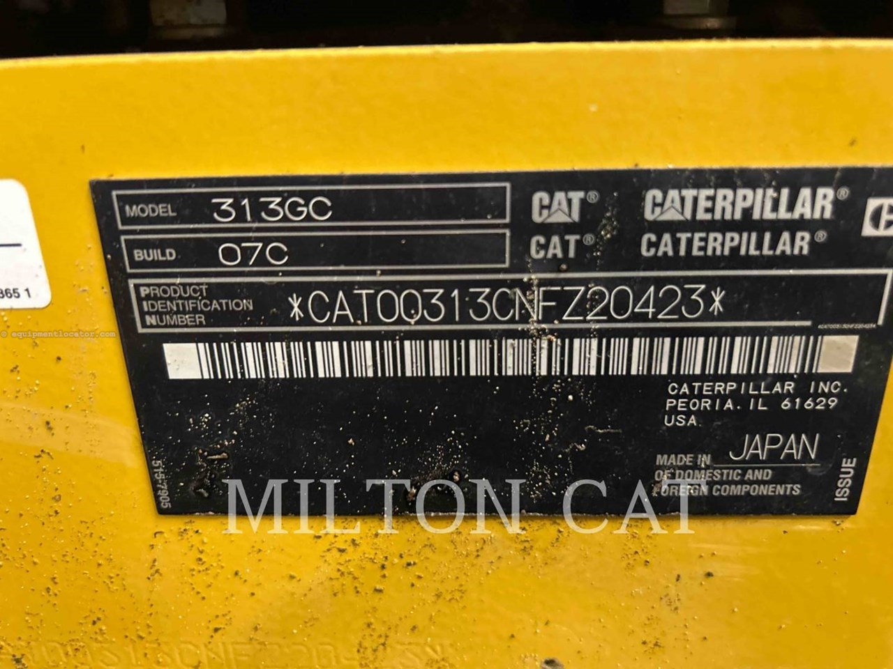 2022 Caterpillar 313 GC Image 6