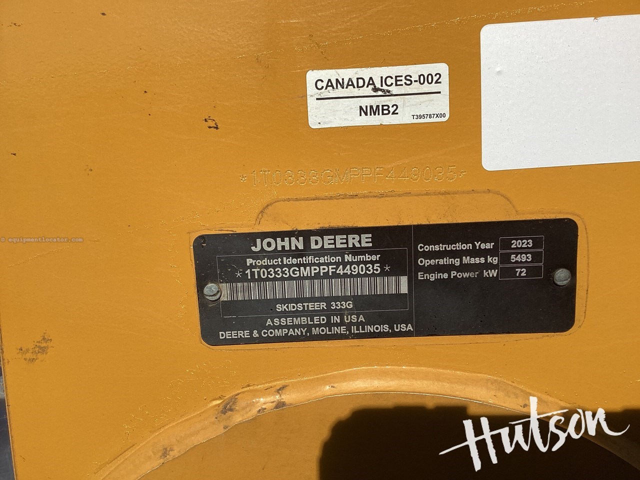 2023 John Deere 333G Image 5