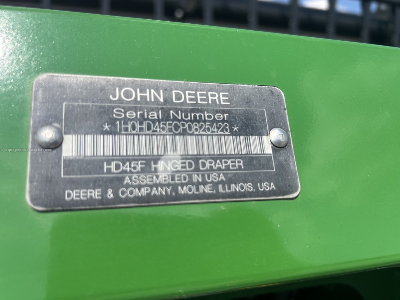 2023 John Deere HDF 45 Image 10