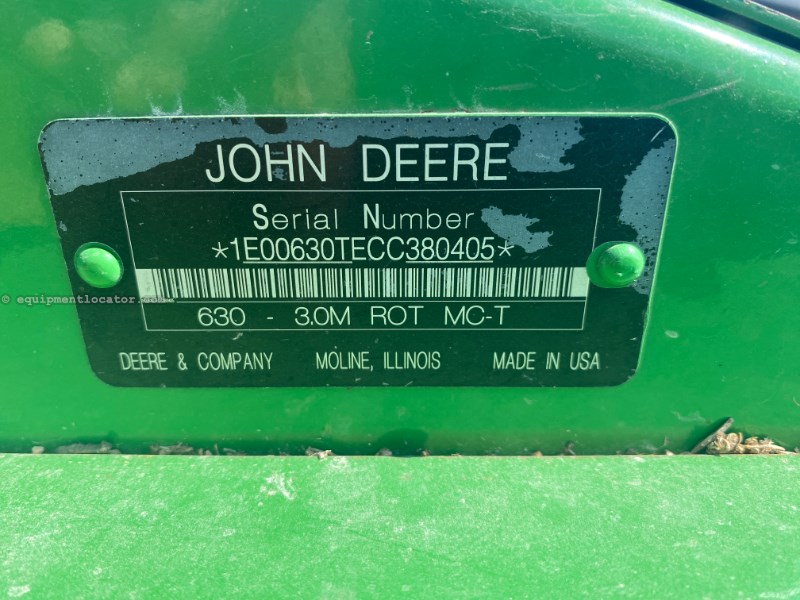 2012 John Deere 630 Image 10