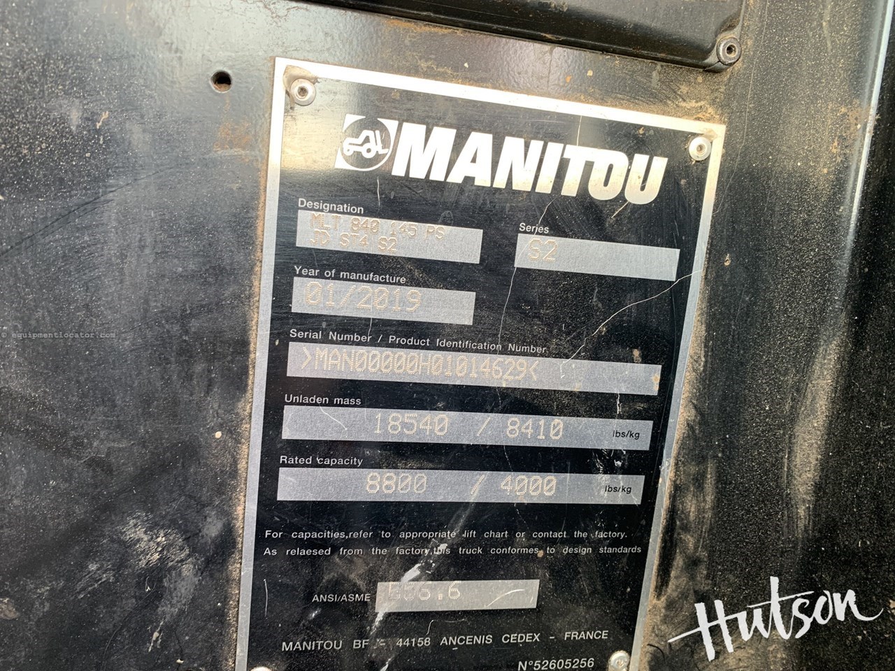 2019 Manitou MLT840 Image 15