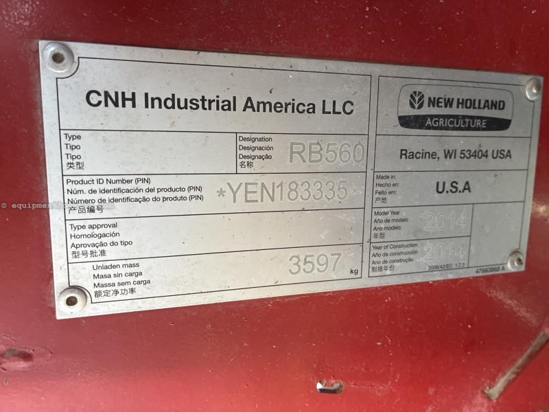 2014 New Holland RB560 Image 4