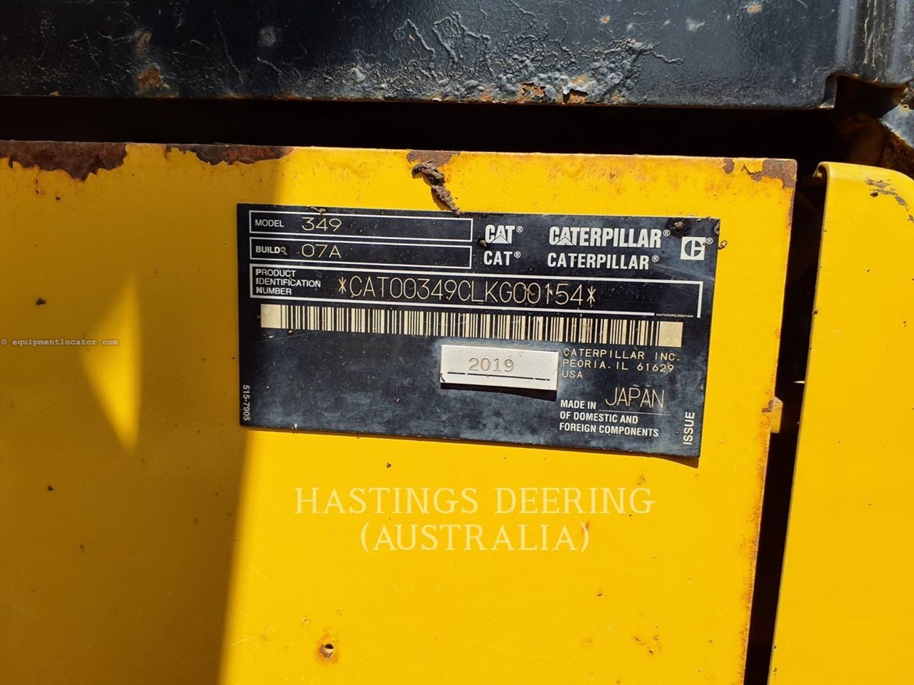 2019 Caterpillar 349-07 Image 6