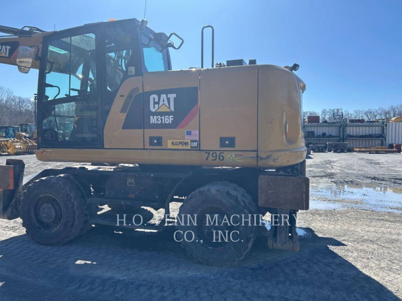 2019 Caterpillar M316F Image 10