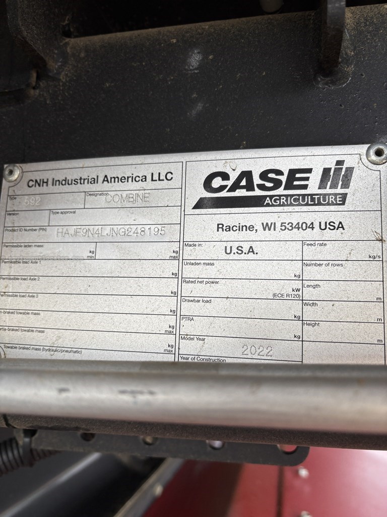 2022 Case IH 9250 Image 10