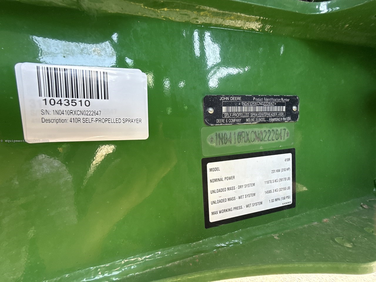 2022 John Deere 410R Image 10