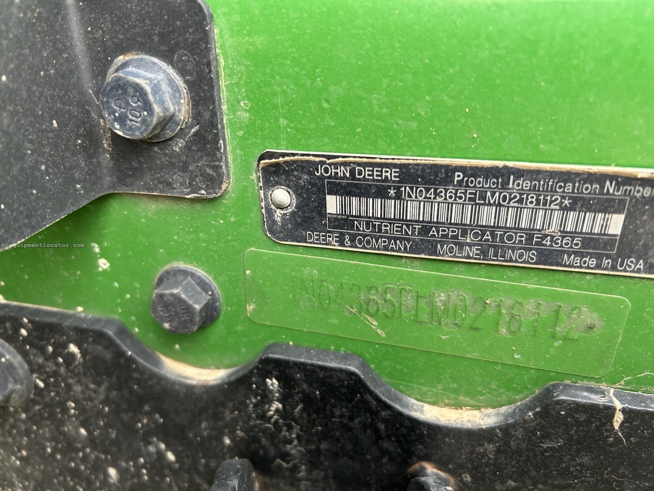 2021 John Deere F4365 Image 10