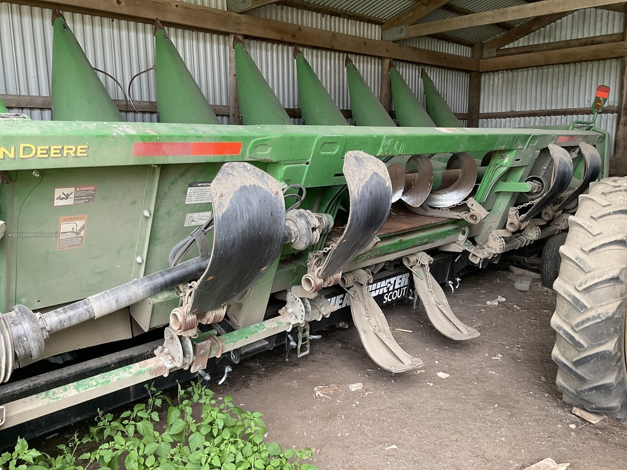 2014 John Deere 608C StalkMaster Image 10