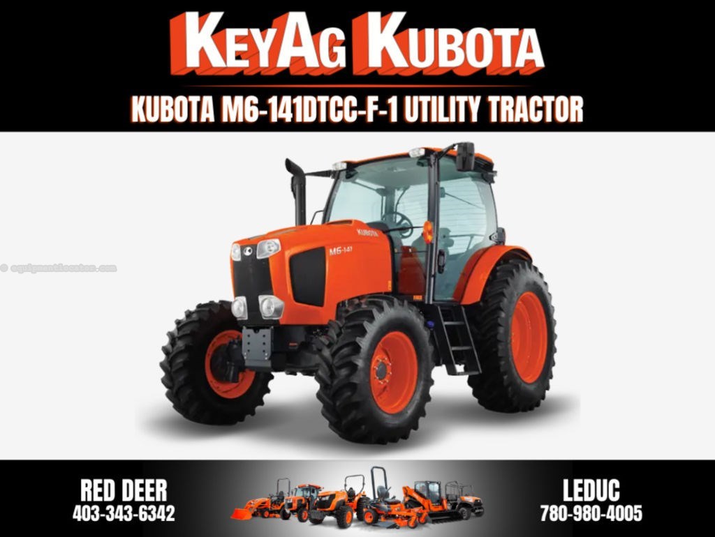 2024 Kubota M6-141DTCC-F-1 Utility Tractor Image 1