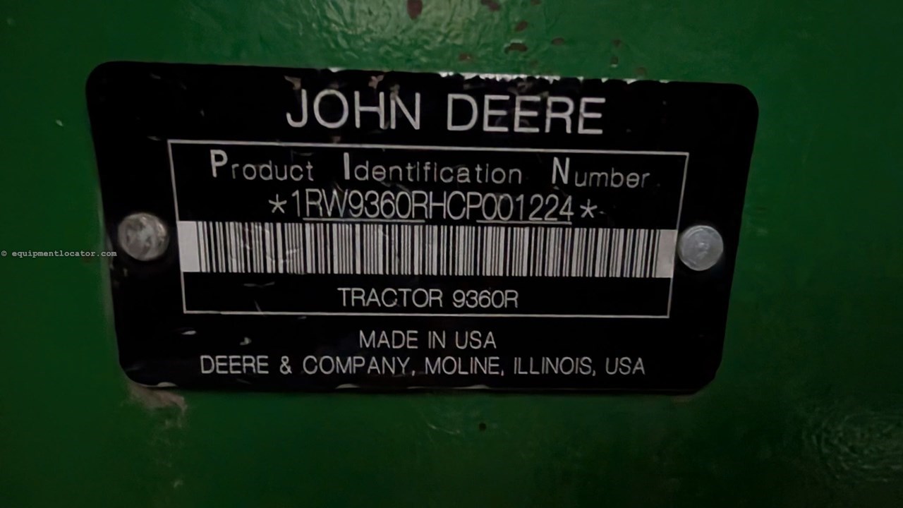 2012 John Deere 9360R Image 10