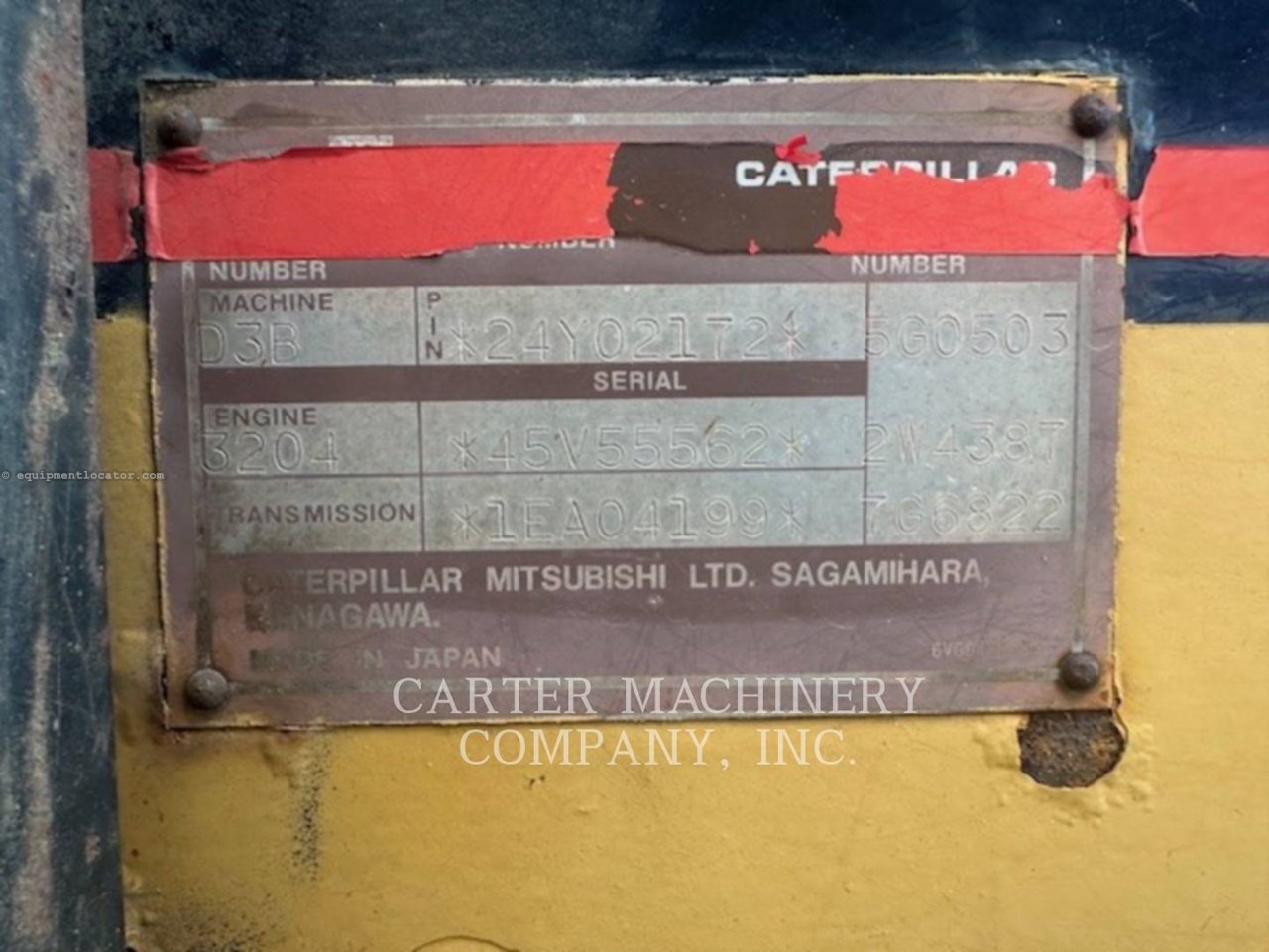 1986 Caterpillar D3BLGP Image 6