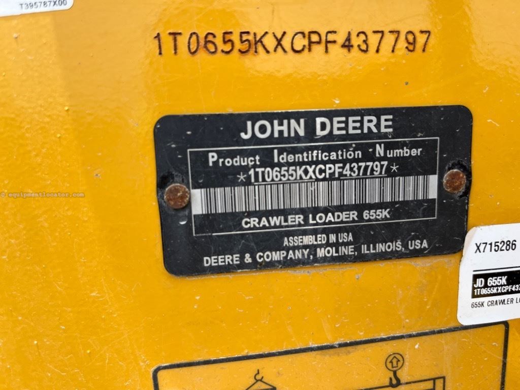 2023 John Deere 655K Image 10