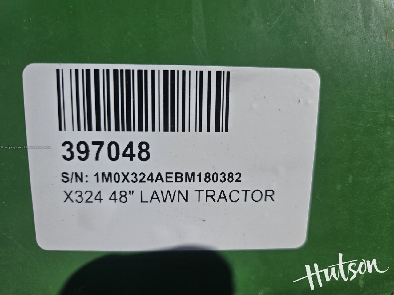 2011 John Deere X324 Image 7