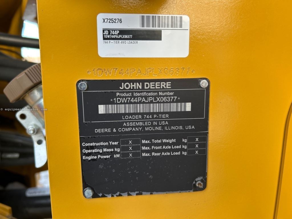 2023 John Deere 744P Image 50