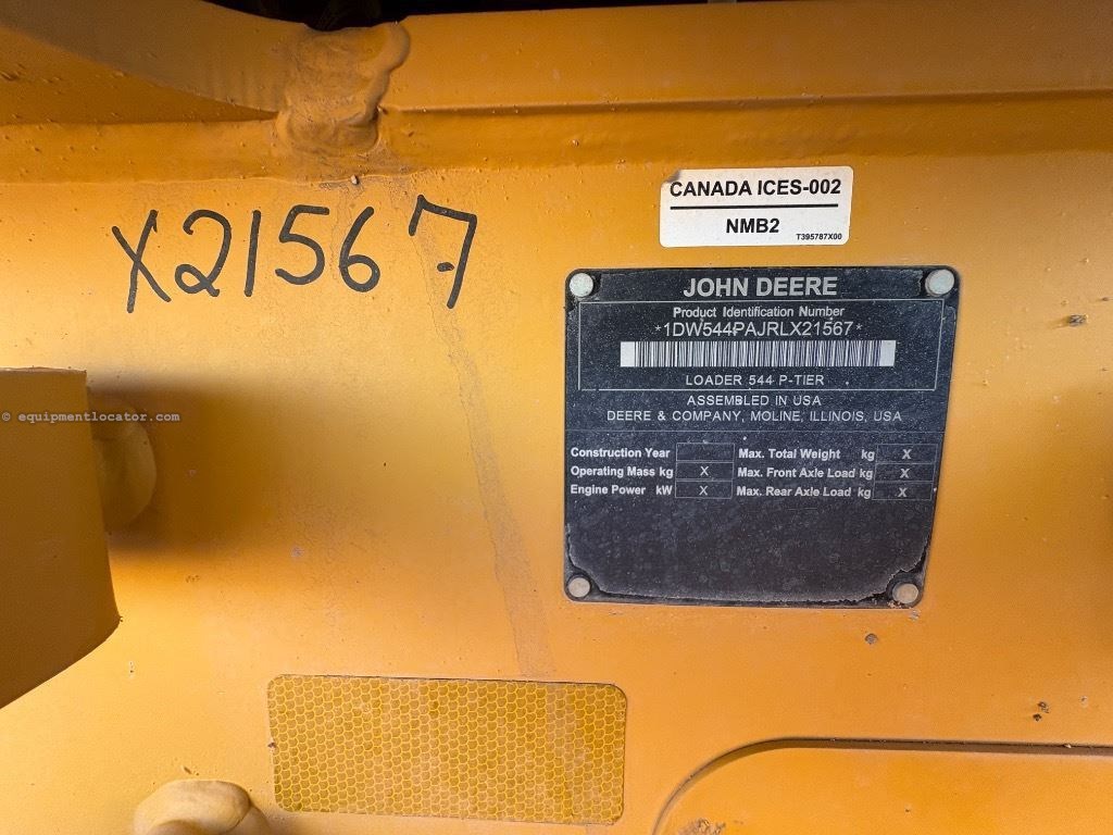 2023 John Deere 544P Image 8