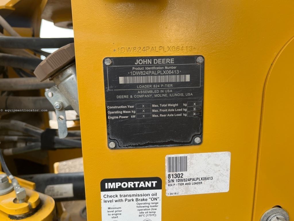 2023 John Deere 824P Image 49