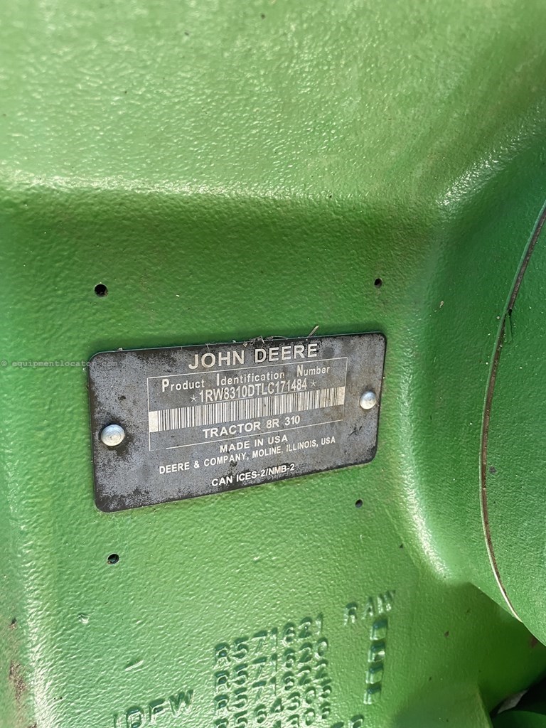 2020 John Deere 8R 310 Image 11
