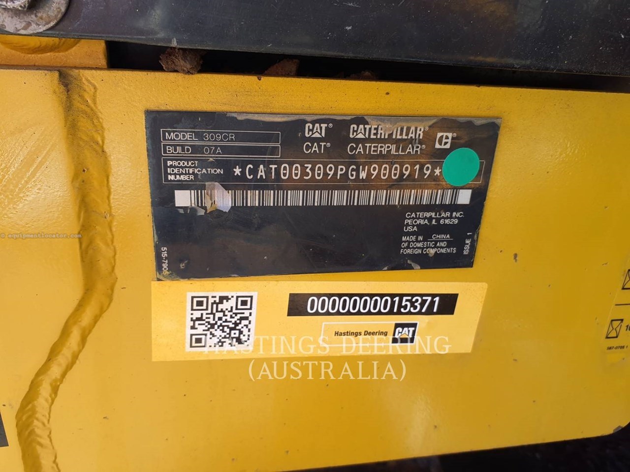 2021 Caterpillar 309-07CR Image 6
