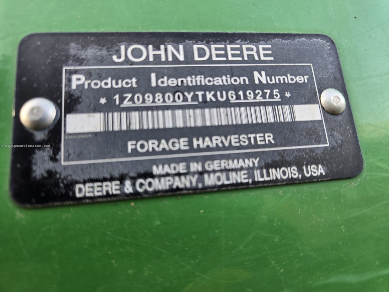 2019 John Deere 9800 Image 6