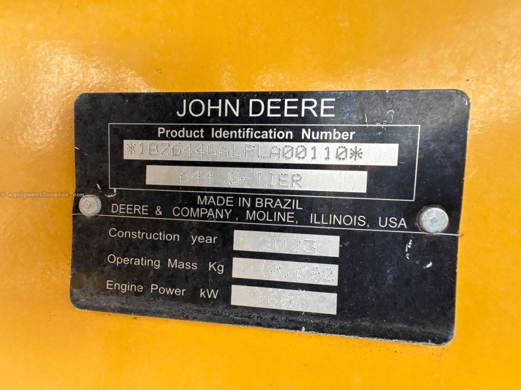 2023 John Deere 644G Image 25