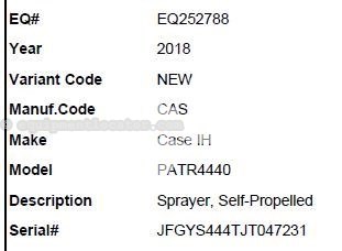 2018 Case IH PATRIOT 4440 Image 6