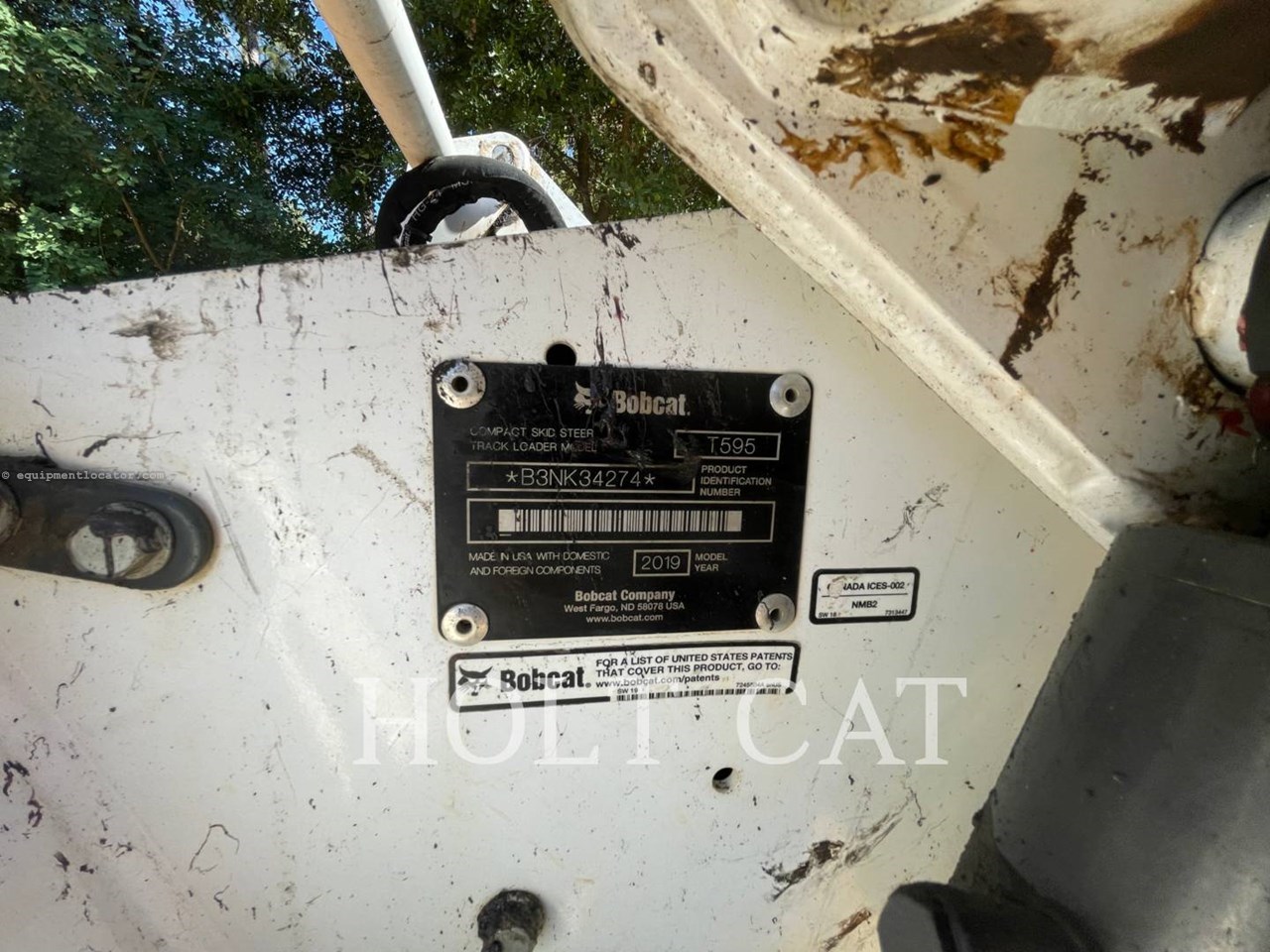 2019 Bobcat T595 Image 6