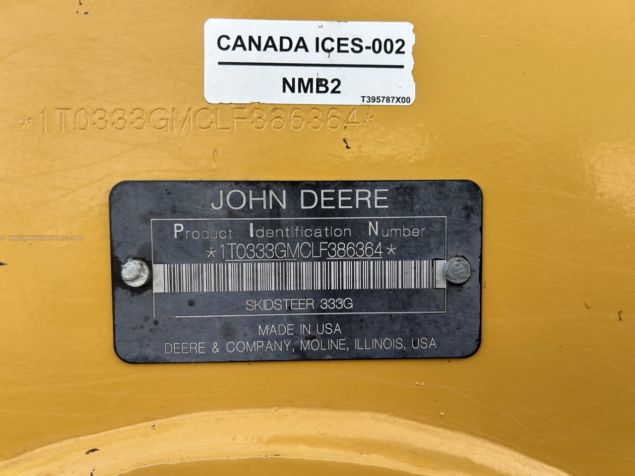 2020 John Deere 333G Image 10