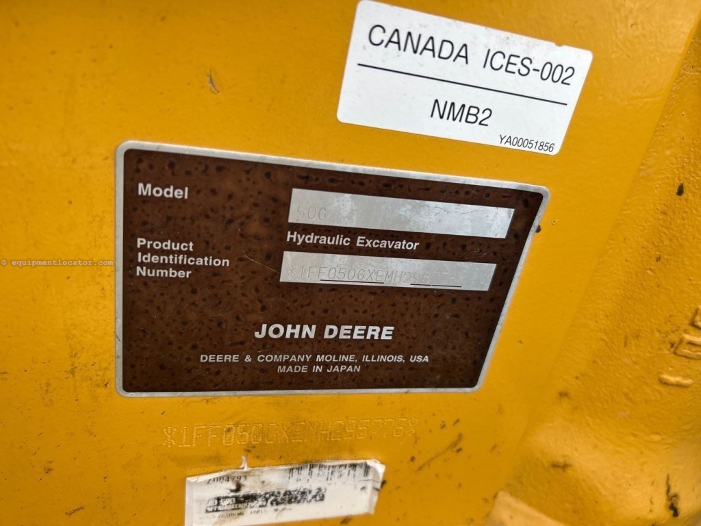 2022 John Deere 50G Image 37