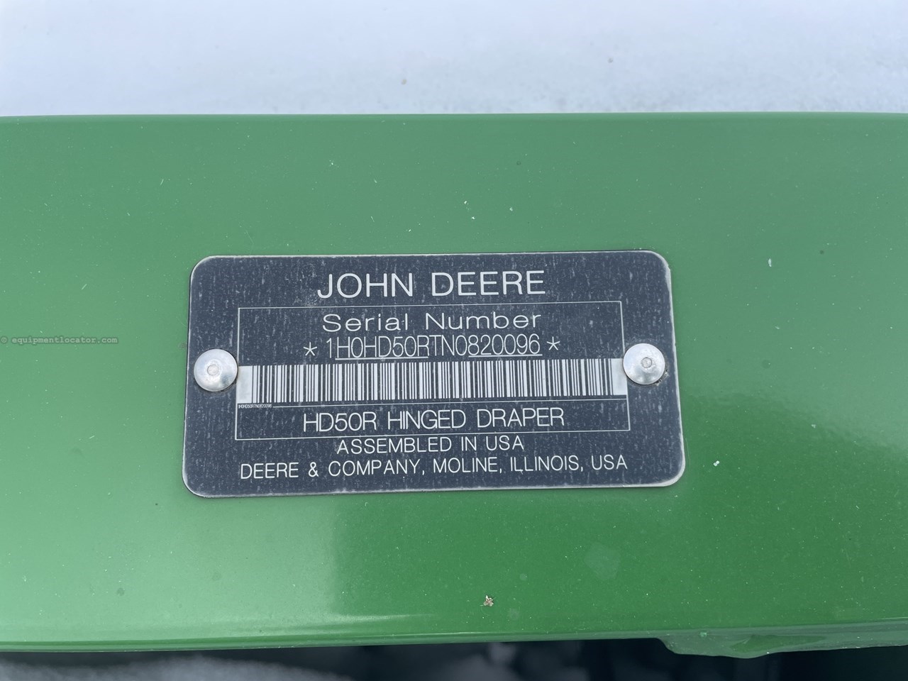 2022 John Deere HD50R Image 20