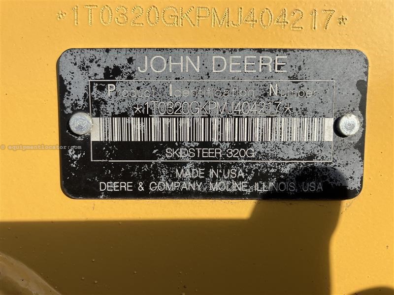 2021 John Deere 320G Image 10