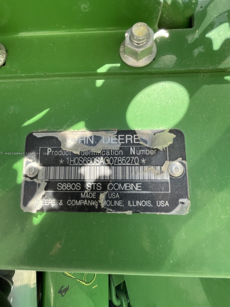2016 John Deere S680 Image 32