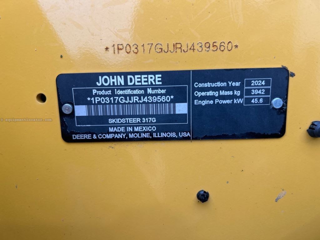 2024 John Deere 317G Image 46