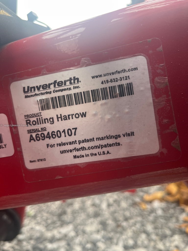 2023 Unverferth ROLLING HARROW 1245 Image 2