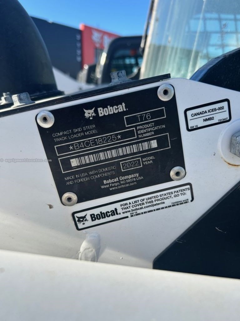 2022 Bobcat Compact Track Loaders T76 Image 5