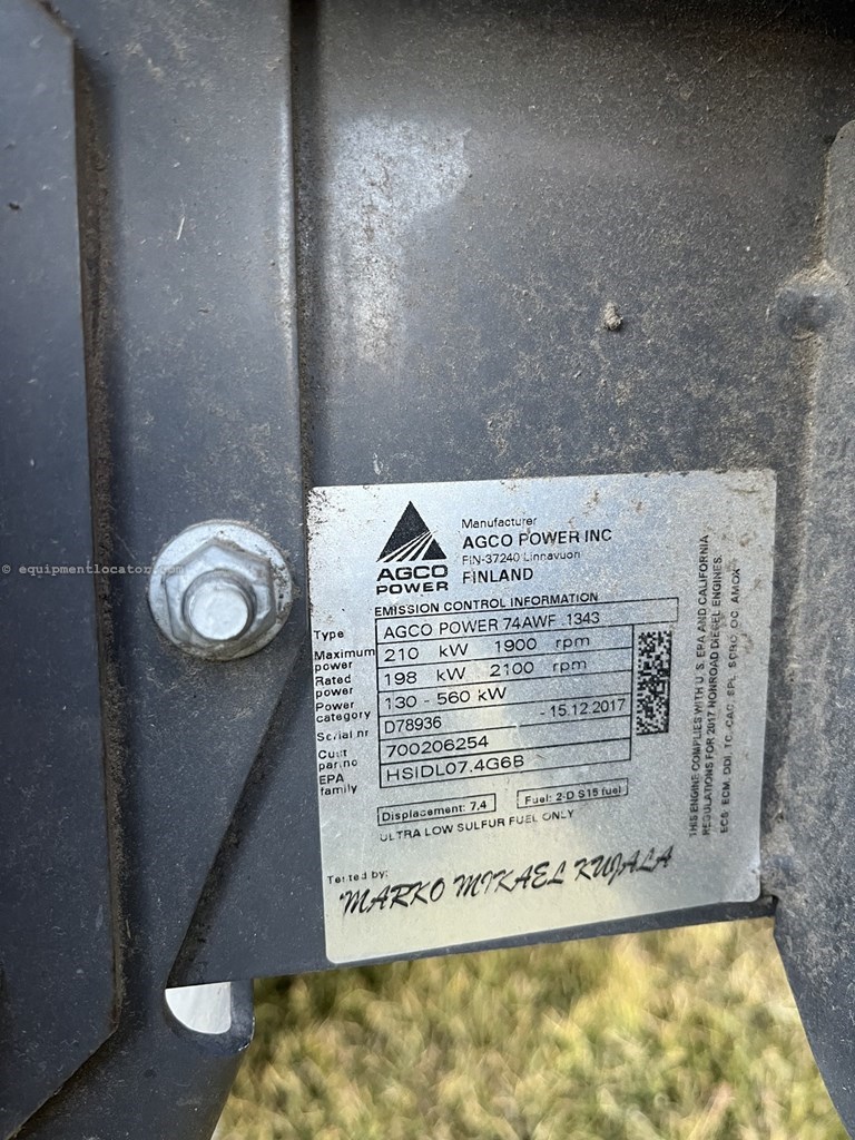 2020 Massey Ferguson WR 9980 Image 17