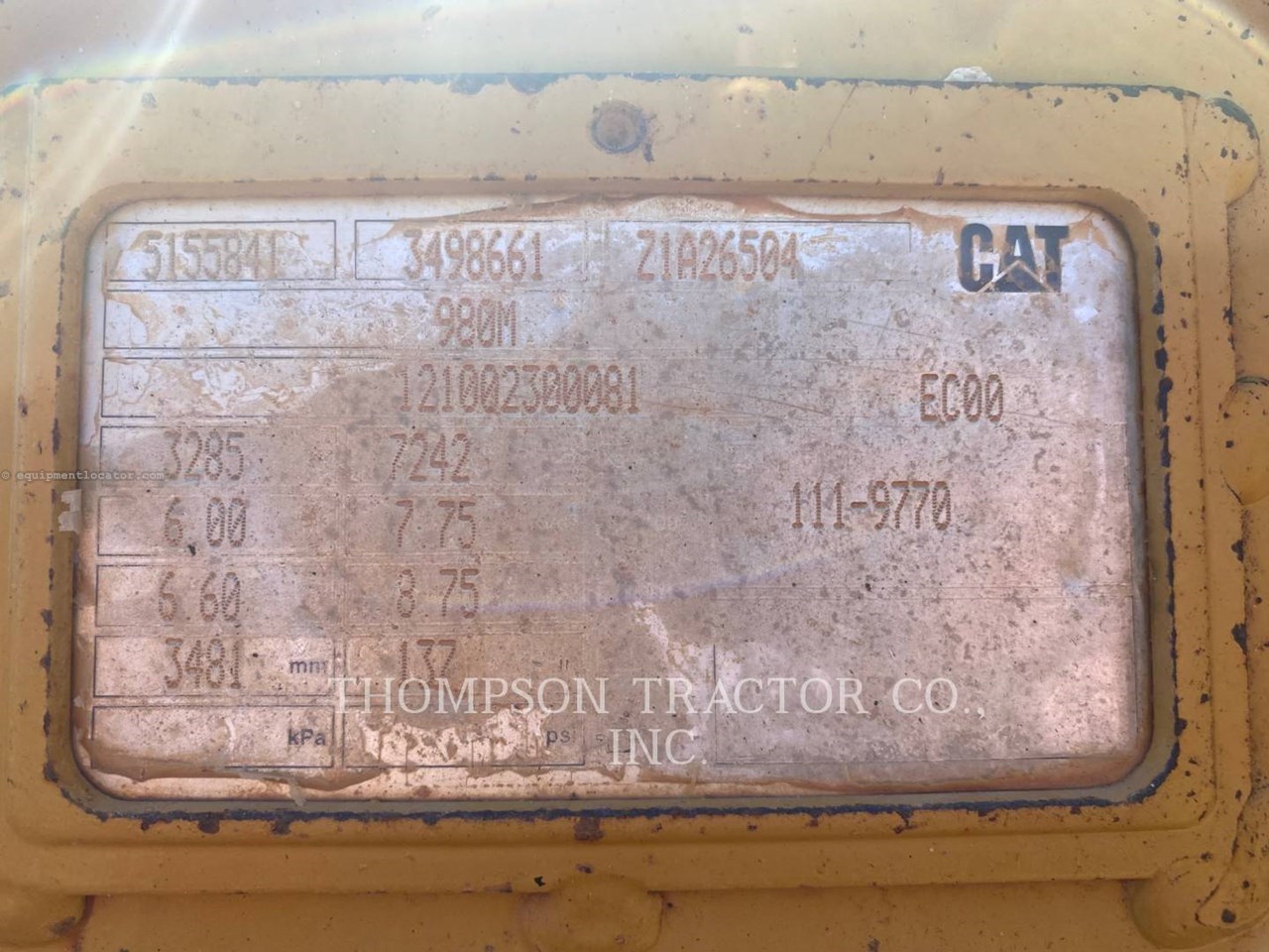 2022 Caterpillar 980 Image 10