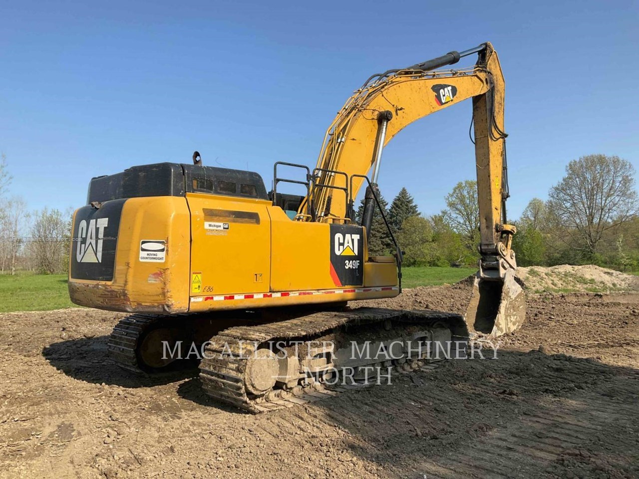 2015 Caterpillar 349FL Q+ Image 10