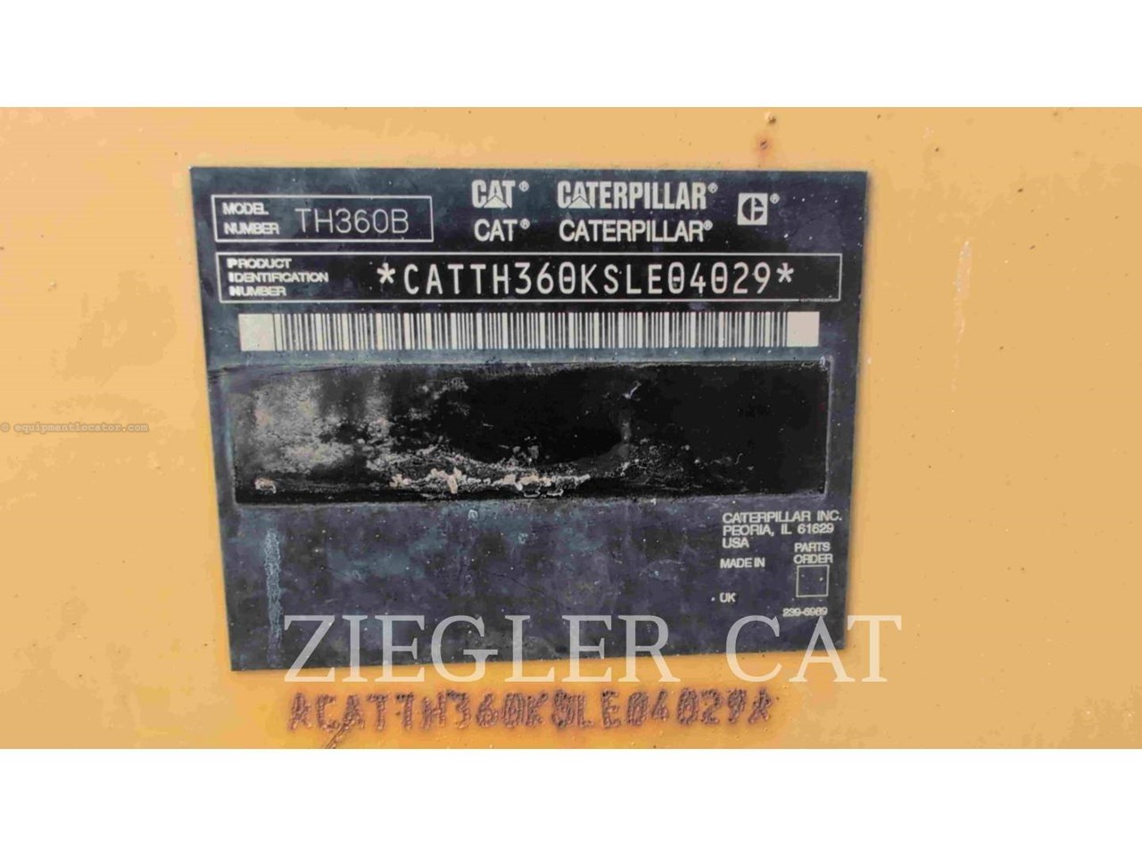 2005 Caterpillar TH360B Image 6