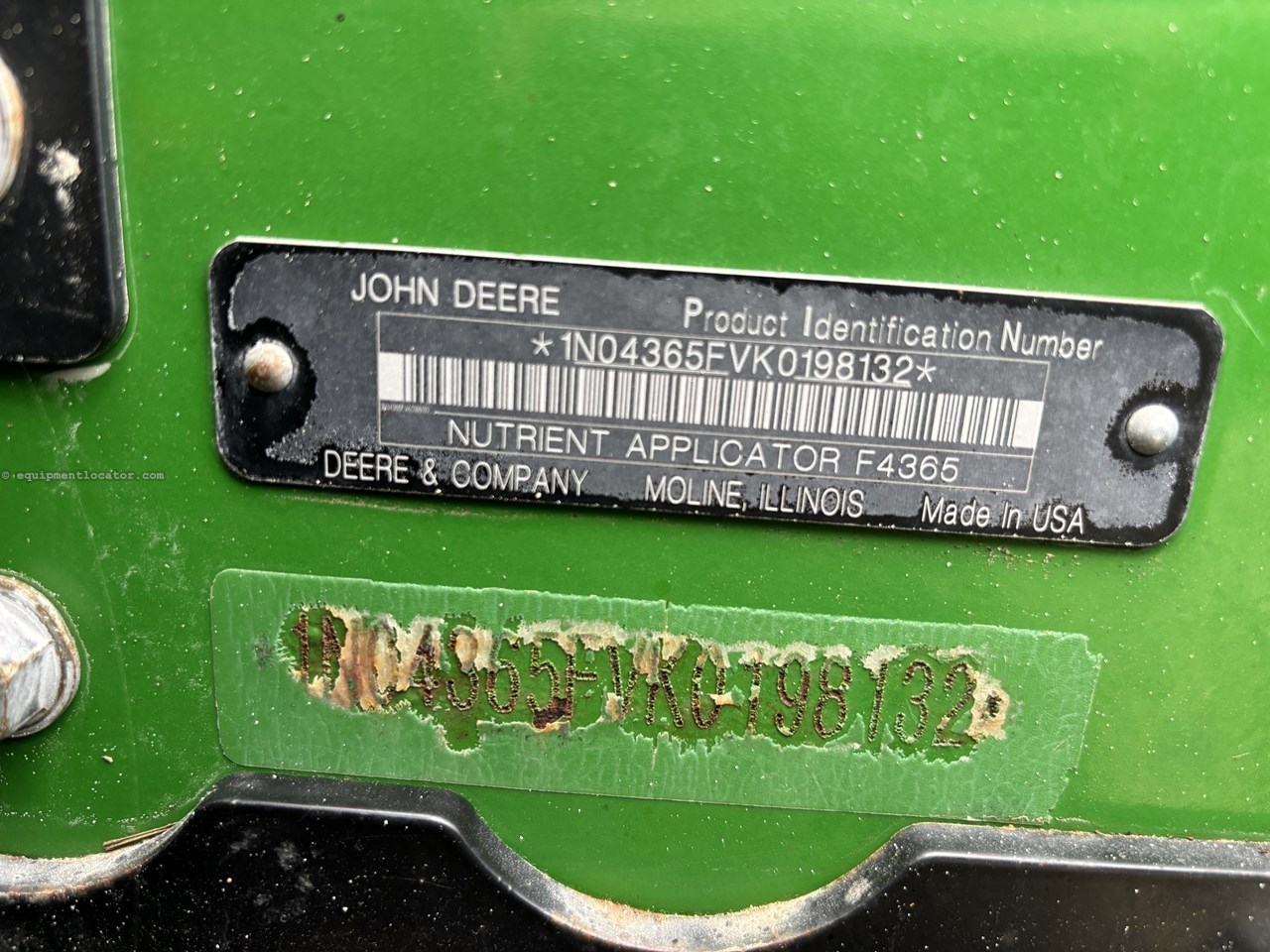 2019 John Deere F4365 Image 3