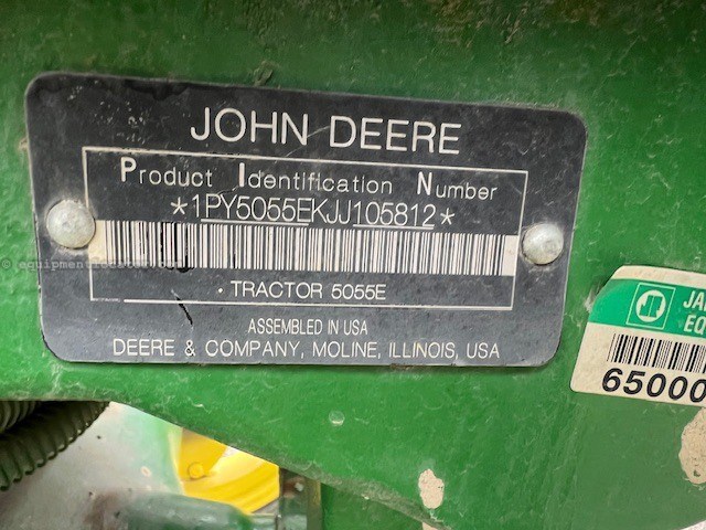 2018 John Deere 5055E Image 10