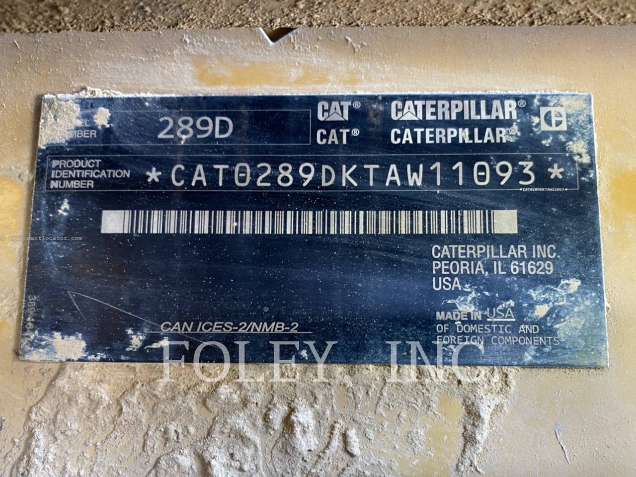 2018 Caterpillar 289D Image 6