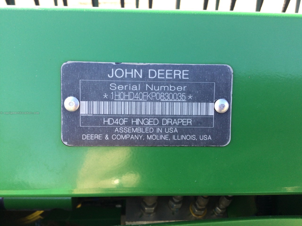2024 John Deere HD40F Image 10