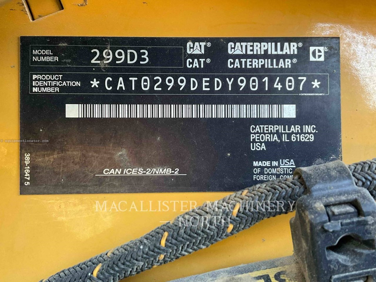 2020 Caterpillar 299D3 AHQB Image 16