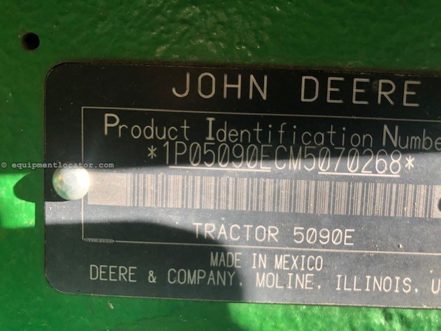 2021 John Deere 5090E Image 4