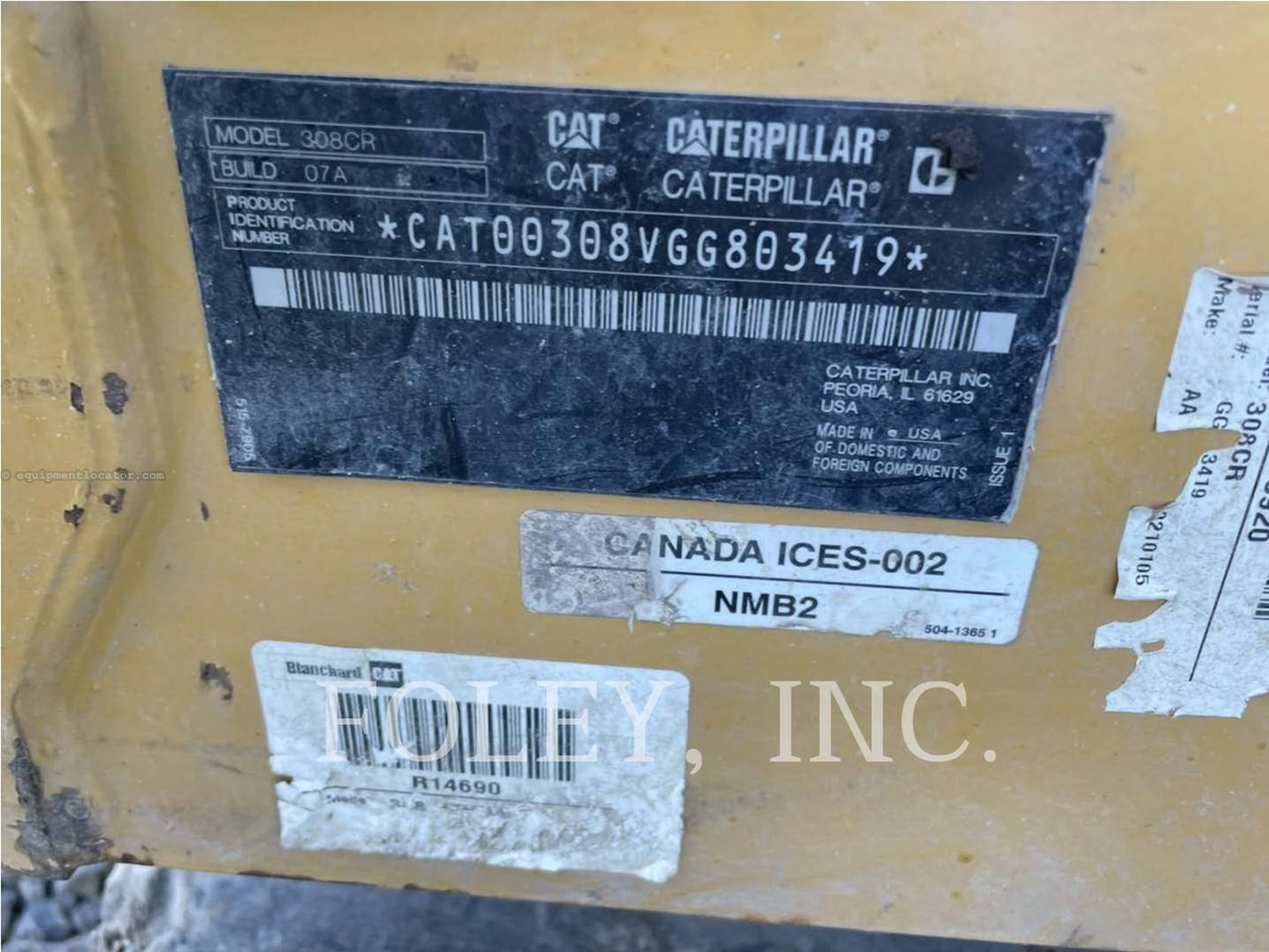 2021 Caterpillar 308-07CR Image 6